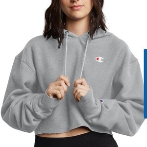 Cropped Champion Hoodie
